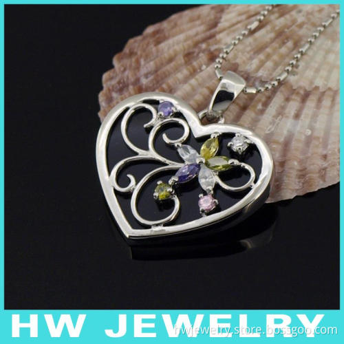 40622 factory sale cz 925 sterling silver pendants